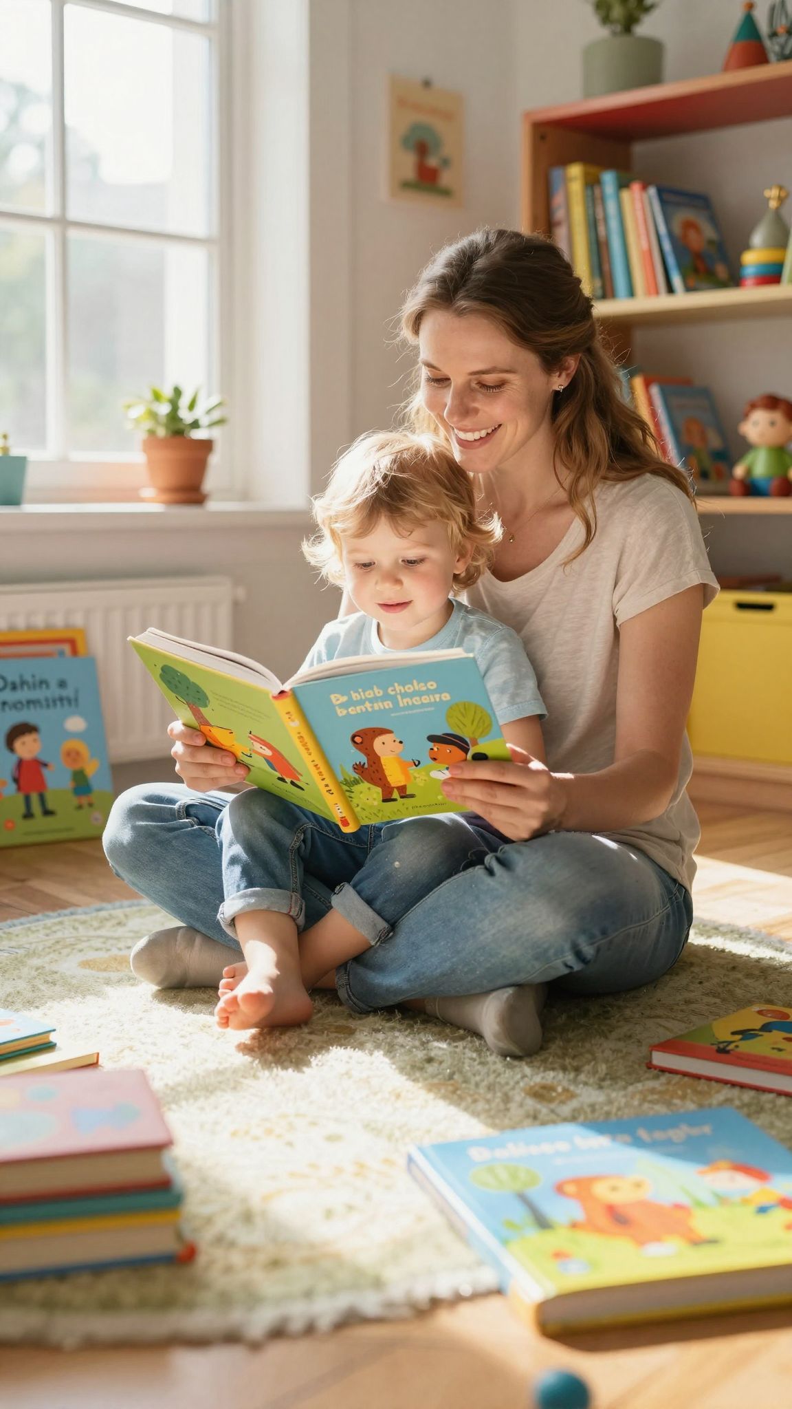 Az olvasás fejleszti a gyermekek szókincsét és képzeletét.