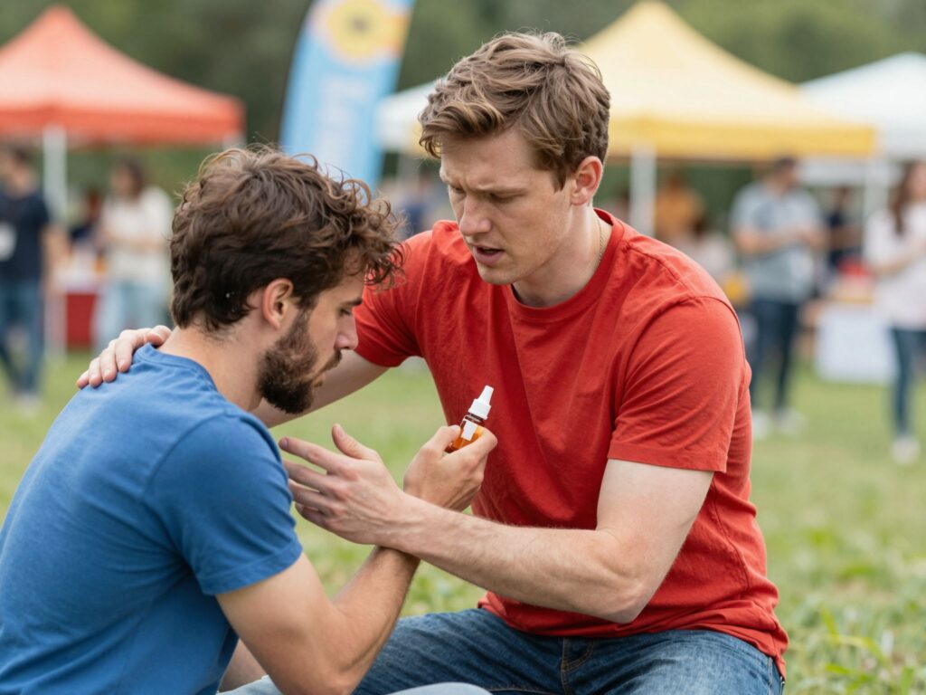 Azonnali teendők allergiás reakció esetén: anafilaxia és egyéb tünetek kezelése