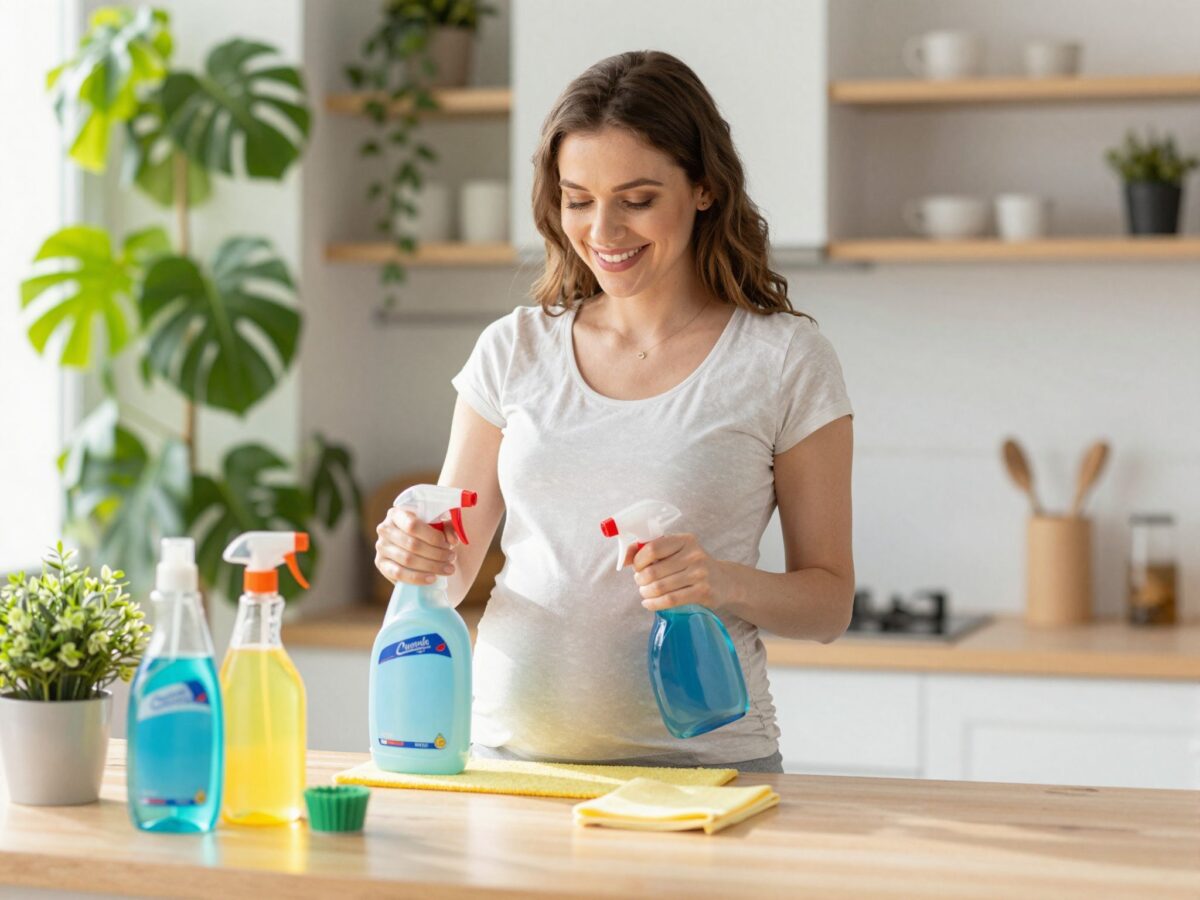 Bababarát takarítás: természetes és biztonságos tisztítószerek terhesség alatt