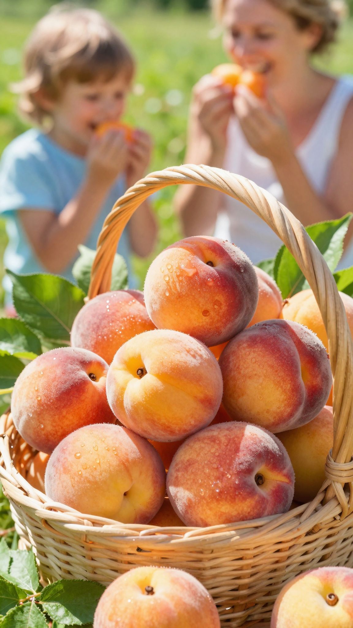 A sárgabarack és őszibarack tökéletes páros nyári desszertekhez.