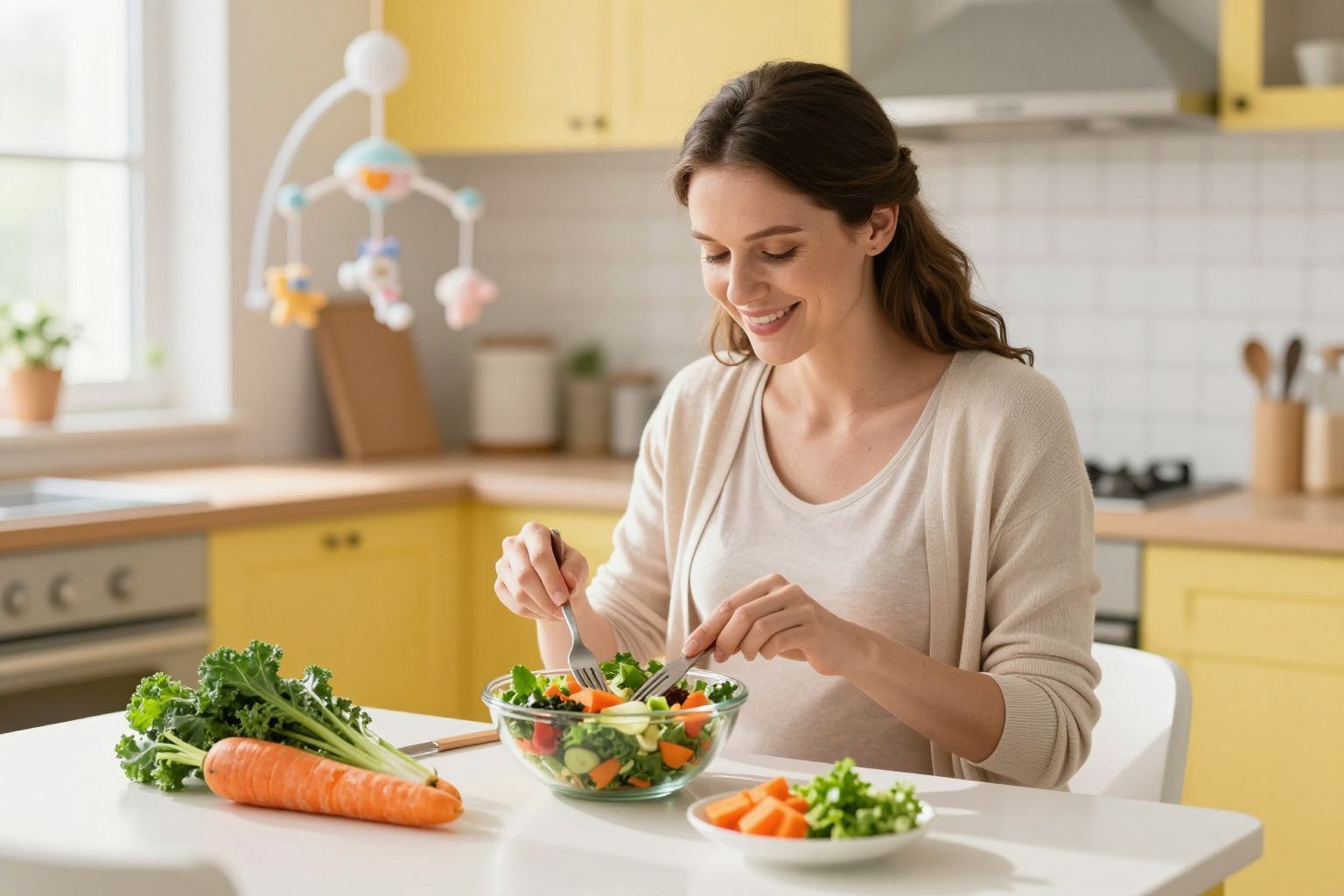 A terhességi étrend hatással van a gyermek ízlésére.