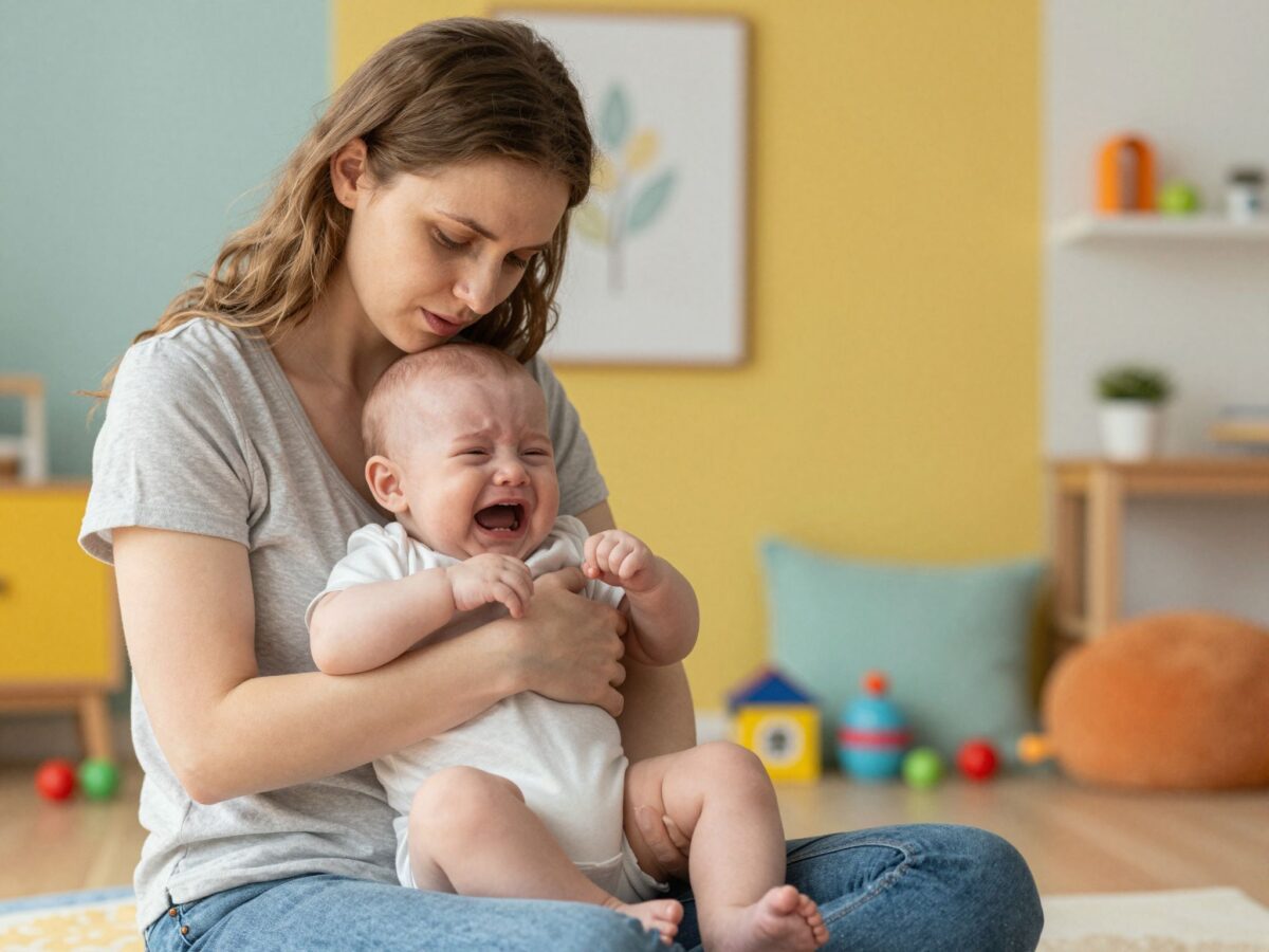 Éhes, fáradt vagy fáj a hasa? Tanuld meg dekódolni a babád sírását!