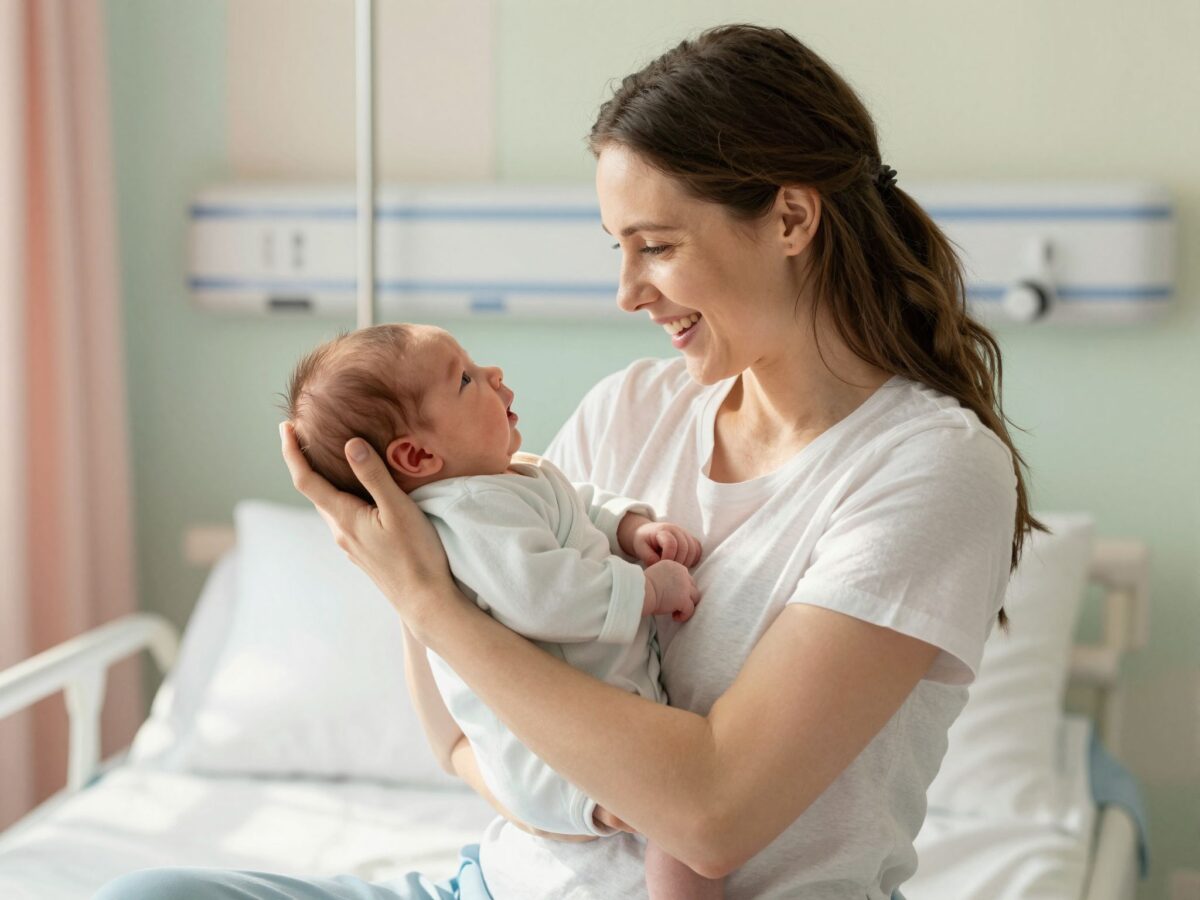 Erősebb az anyai ösztön az orvosi véleménynél: megszületett a baba, akire nem adtak esélyt