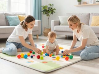 Érzékszervi fejlesztés otthon: hogyan segítsd a babád világfelfedezését?