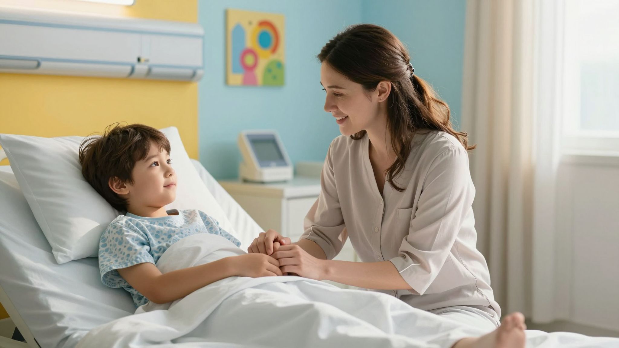 A szülői érzelmi támogatás javítja a gyerek gyógyulását.