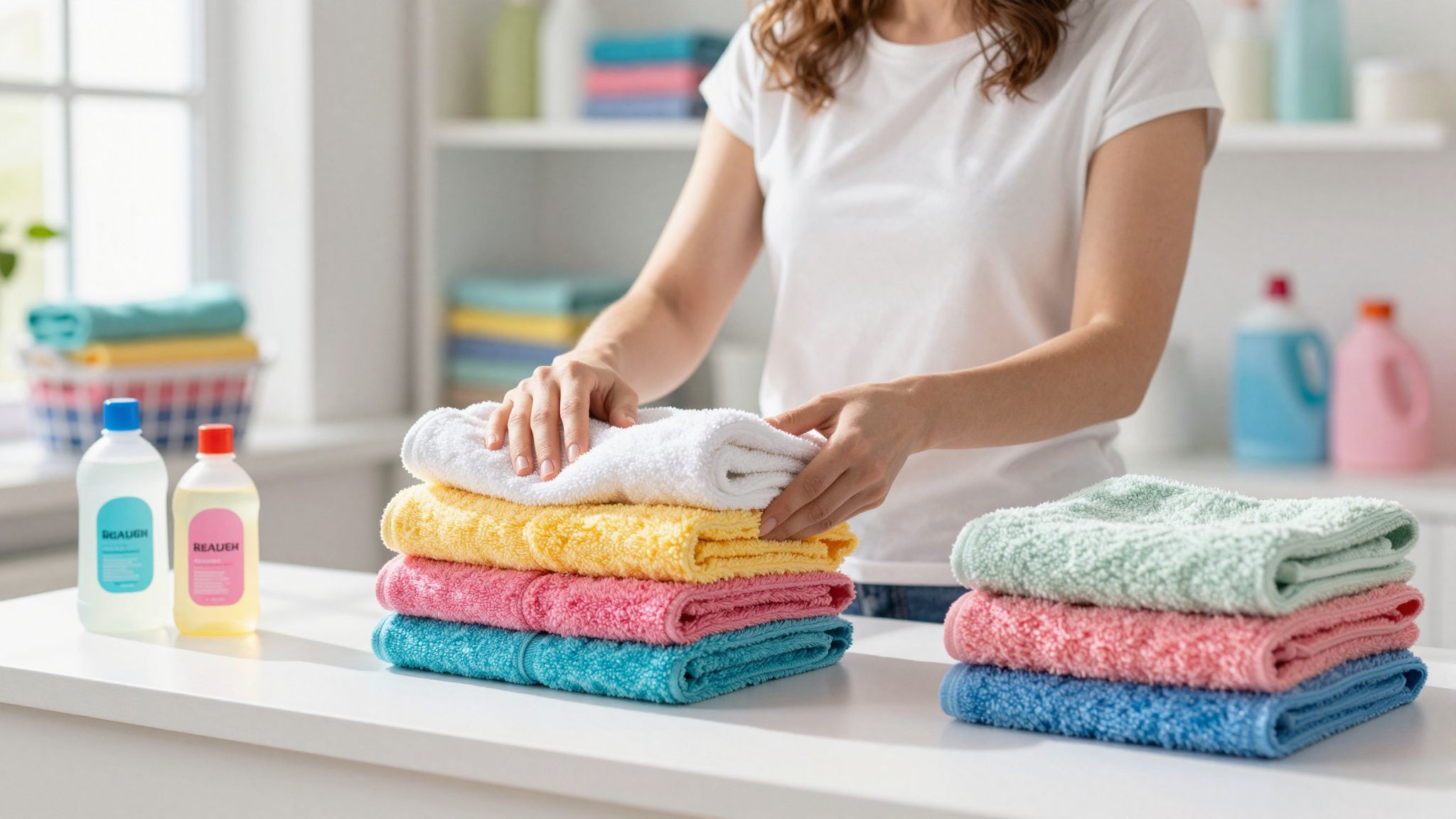 Ne használj túl sok mosószert a törölközők mosásakor!