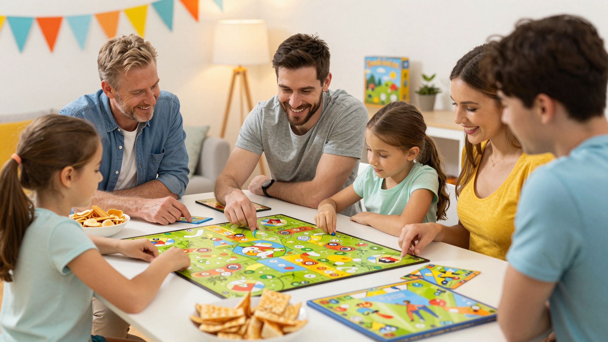 A családi társasjátékok erősítik a kötelékeket és a kommunikációt.