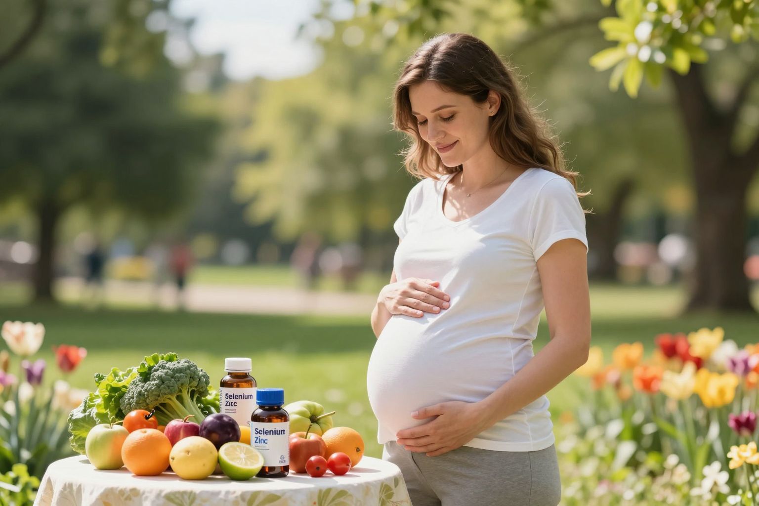 A megfelelő nyomelemek elengedhetetlenek a magzati fejlődéshez.