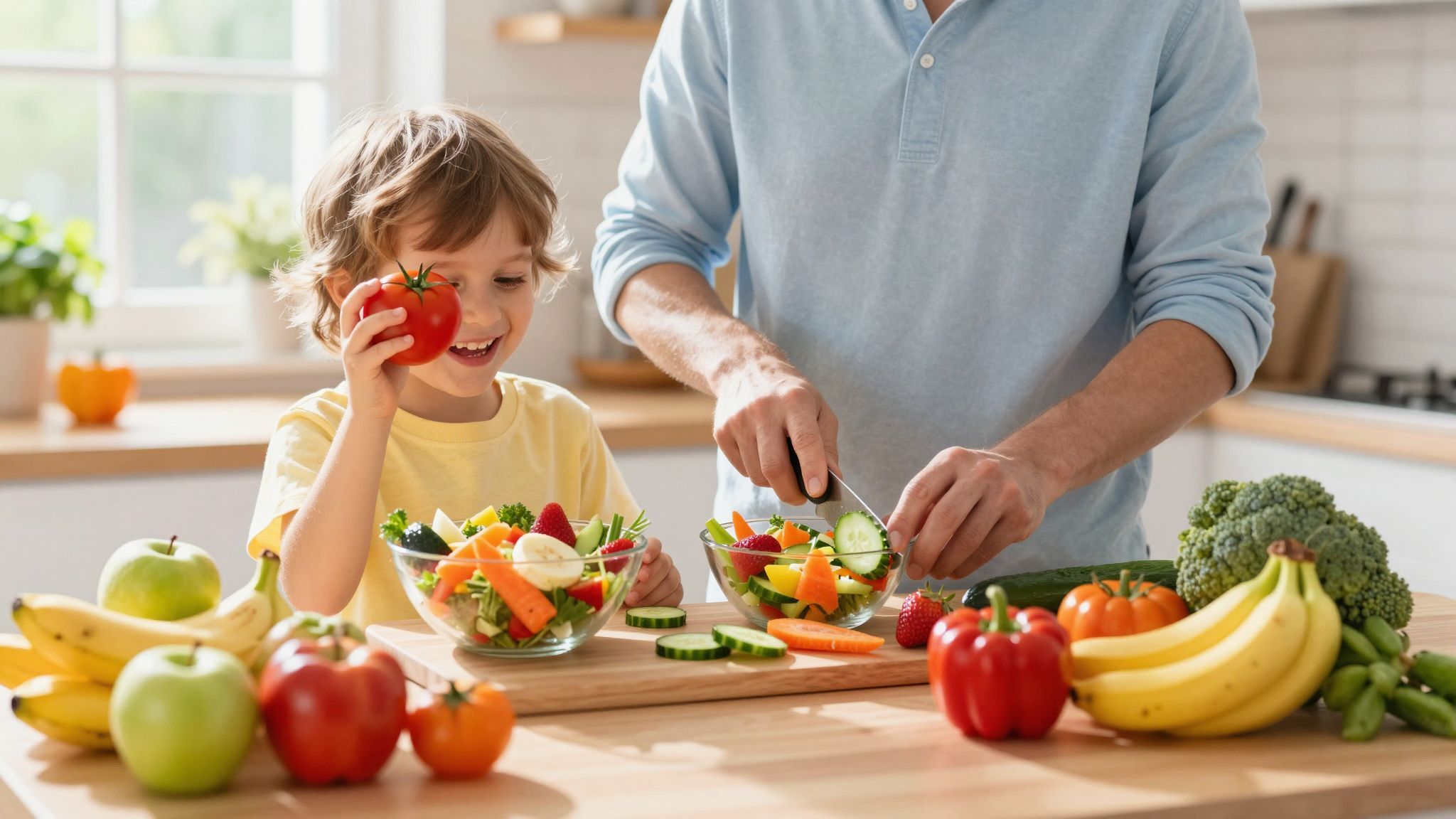 A színes ételek vonzóbbá teszik a zöldségeket!