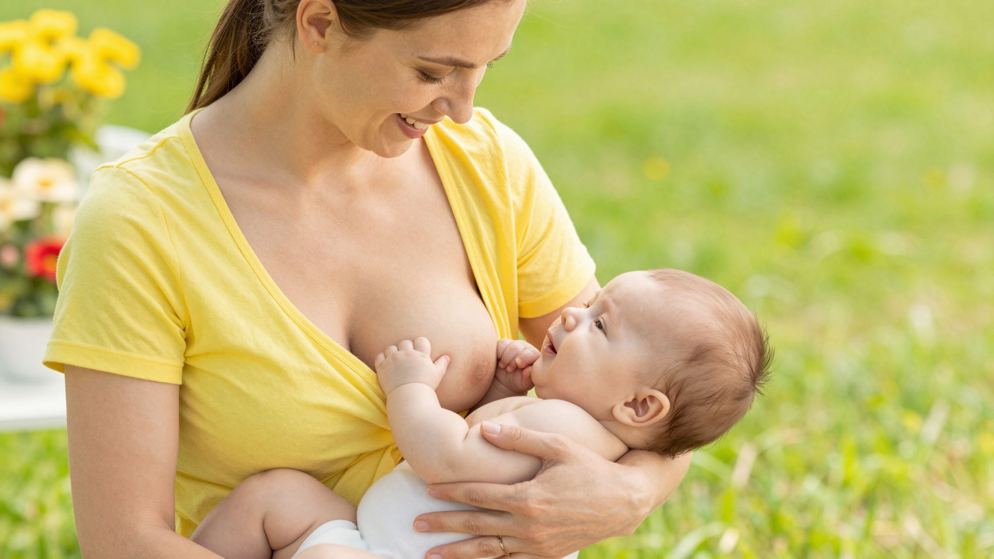 Az anyatej tartalmaz immunanyagokat, amelyek védik a babát.