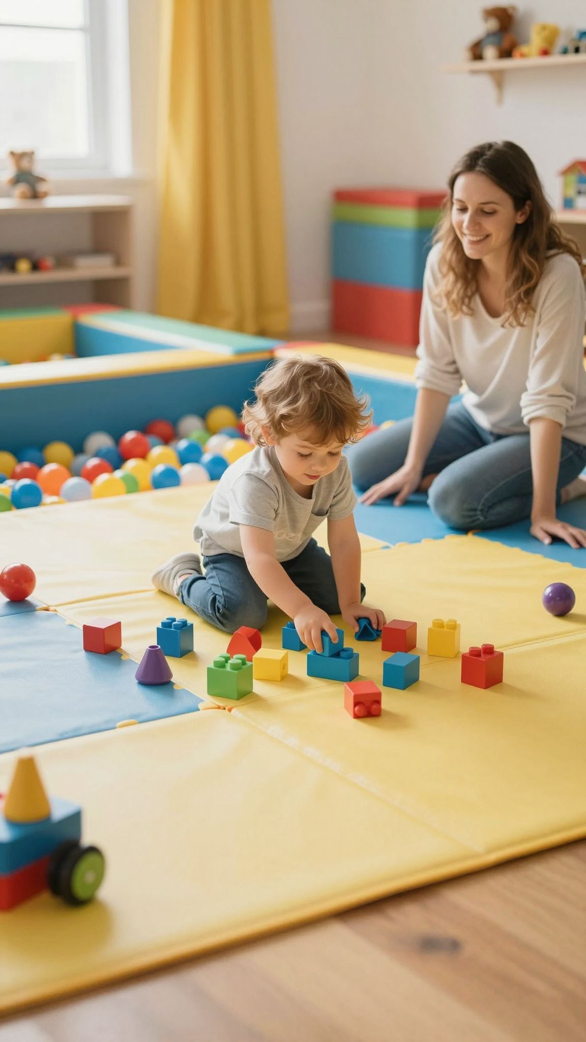 A beltéri mozgás növeli a gyerekek figyelmét és kreativitását.