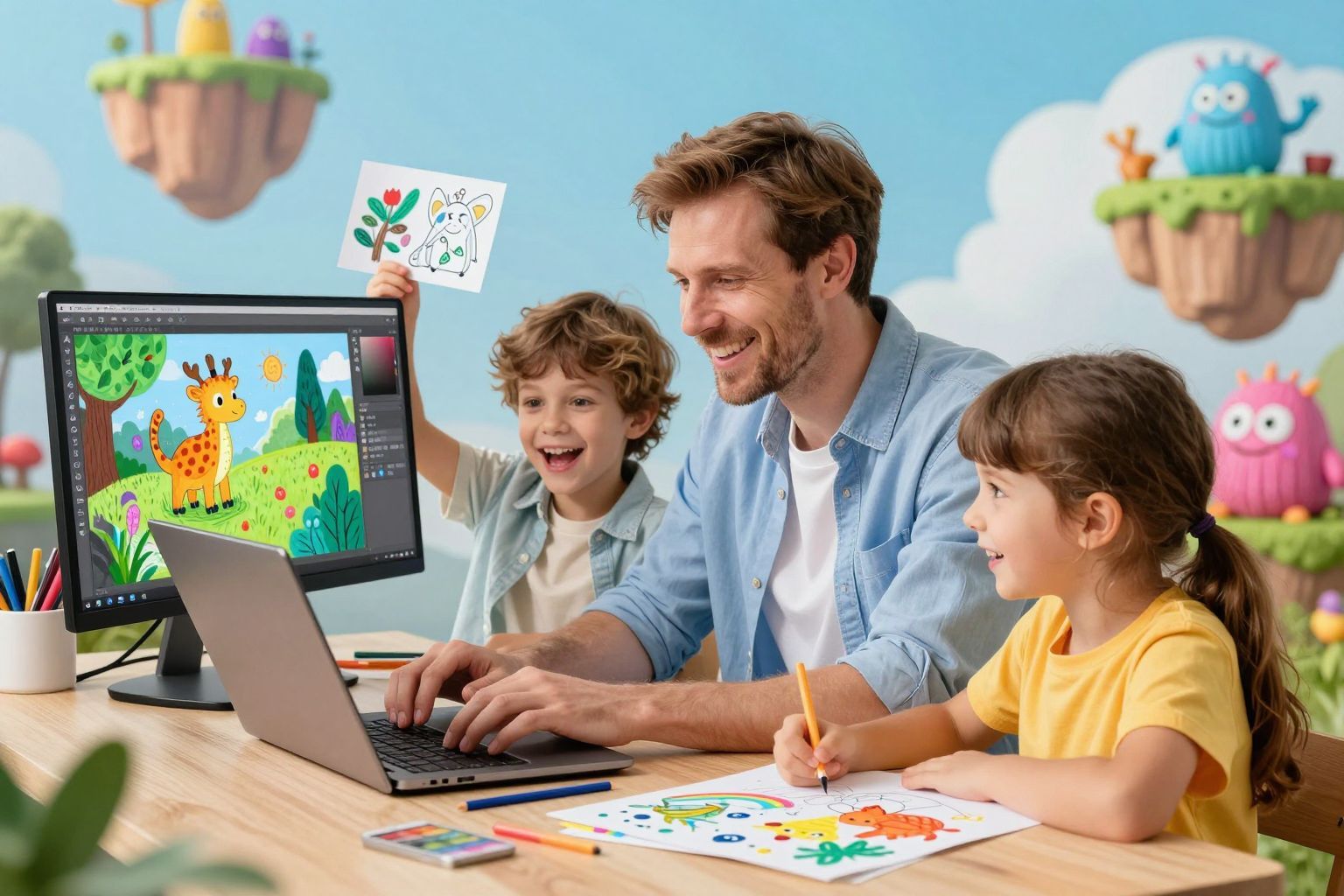 A digitális világ lehetővé teszi a határtalan kreativitást.