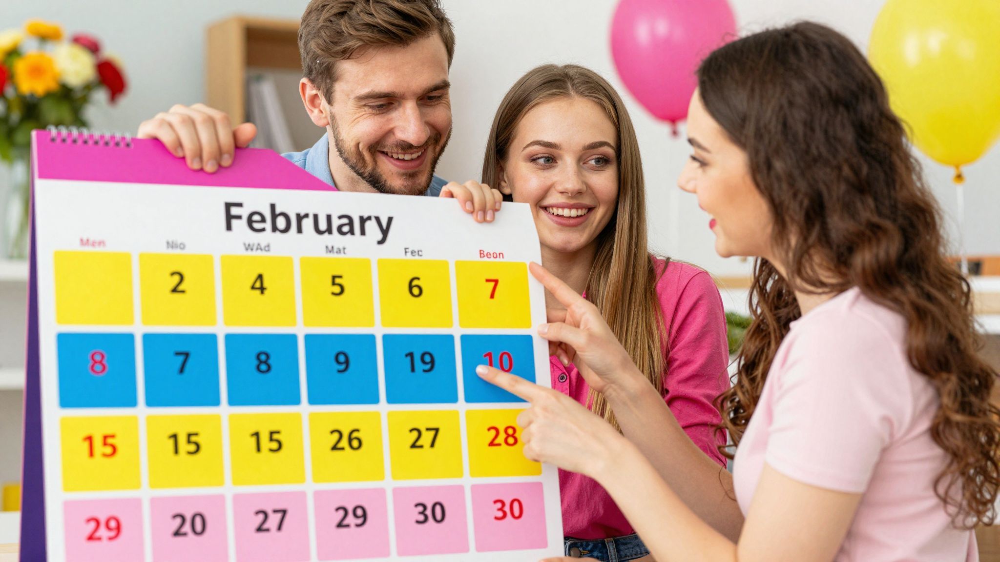 A legnépszerűbb februári névnapok: Ágota, Balázs és Bálint.