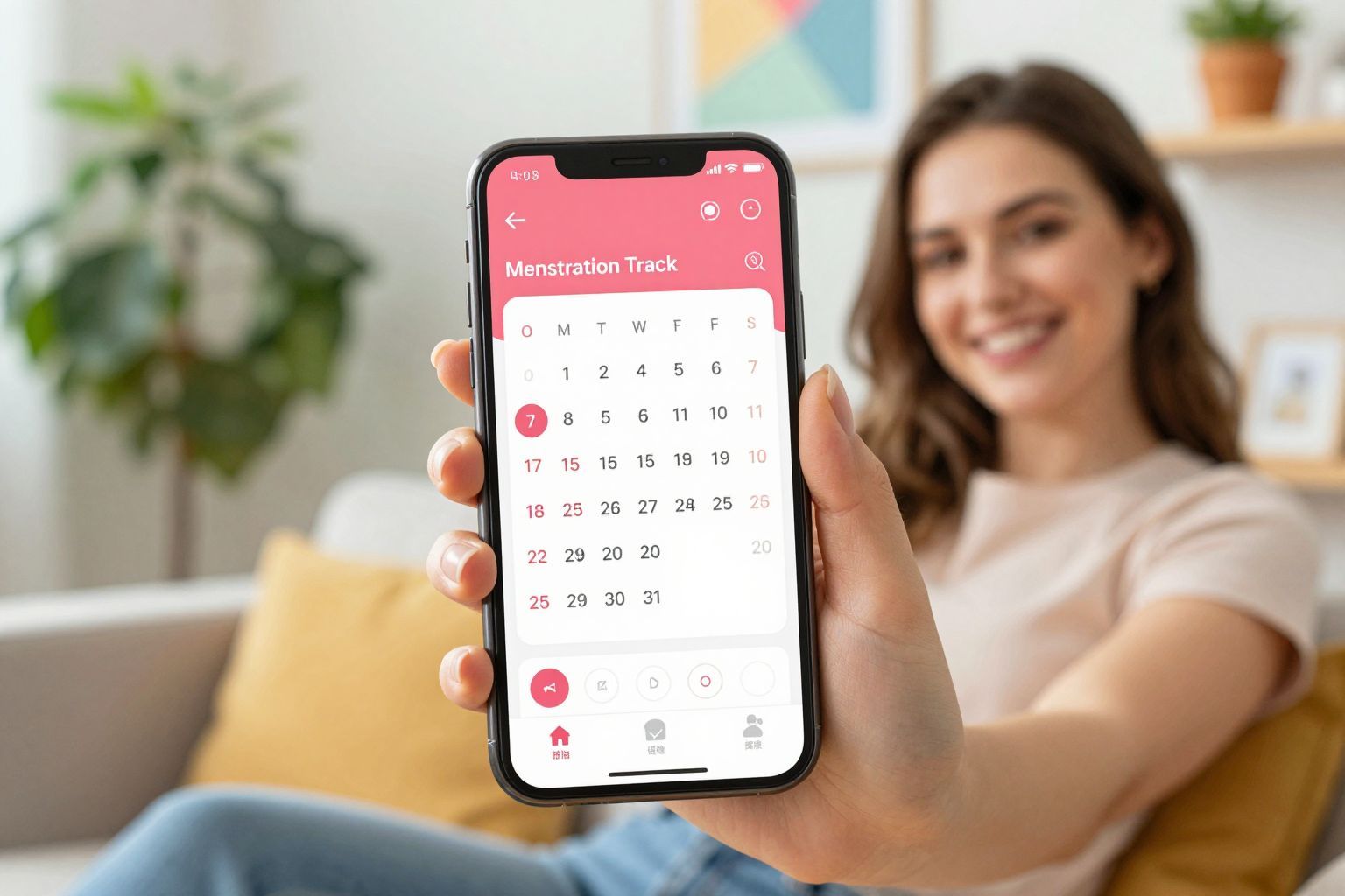 A menstruációs alkalmazások segíthetnek előre jelezni a ciklust.
