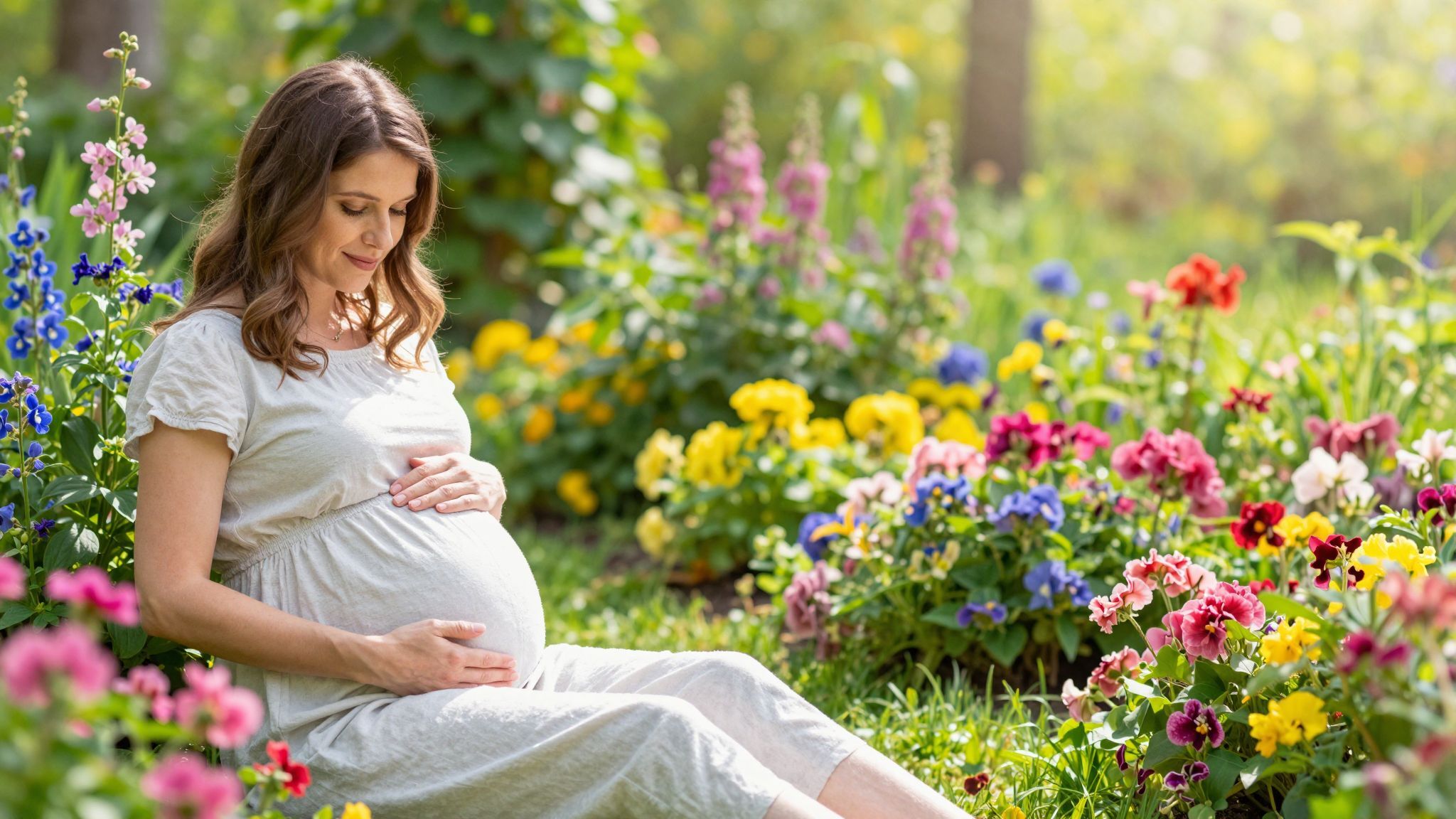 A magzat már a méhben is hallja az anyját.