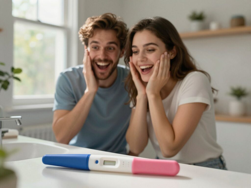 Hány nappal a fogantatás után mutatja ki a terhességet egy otthoni teszt?