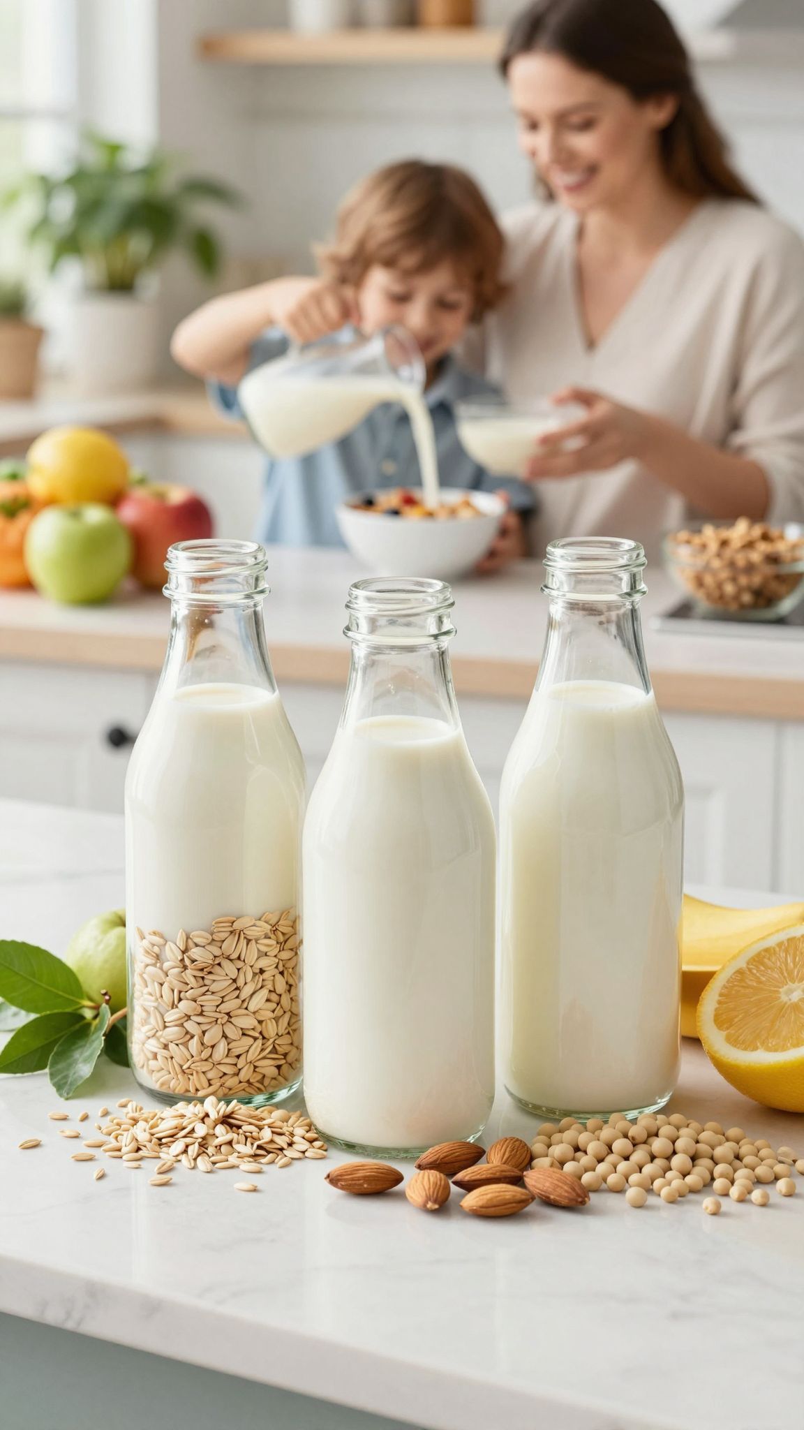 A házi növényi tejek gazdagabbak tápanyagokban, de időigényesek.