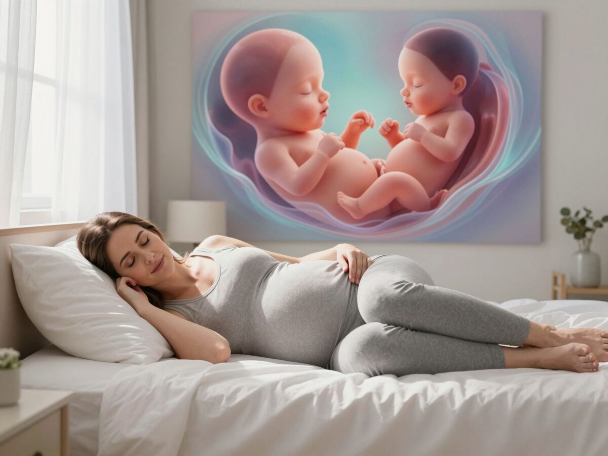 Hogyan befolyásolja az alvási pozíció a magzat vérellátását és fejlődését?