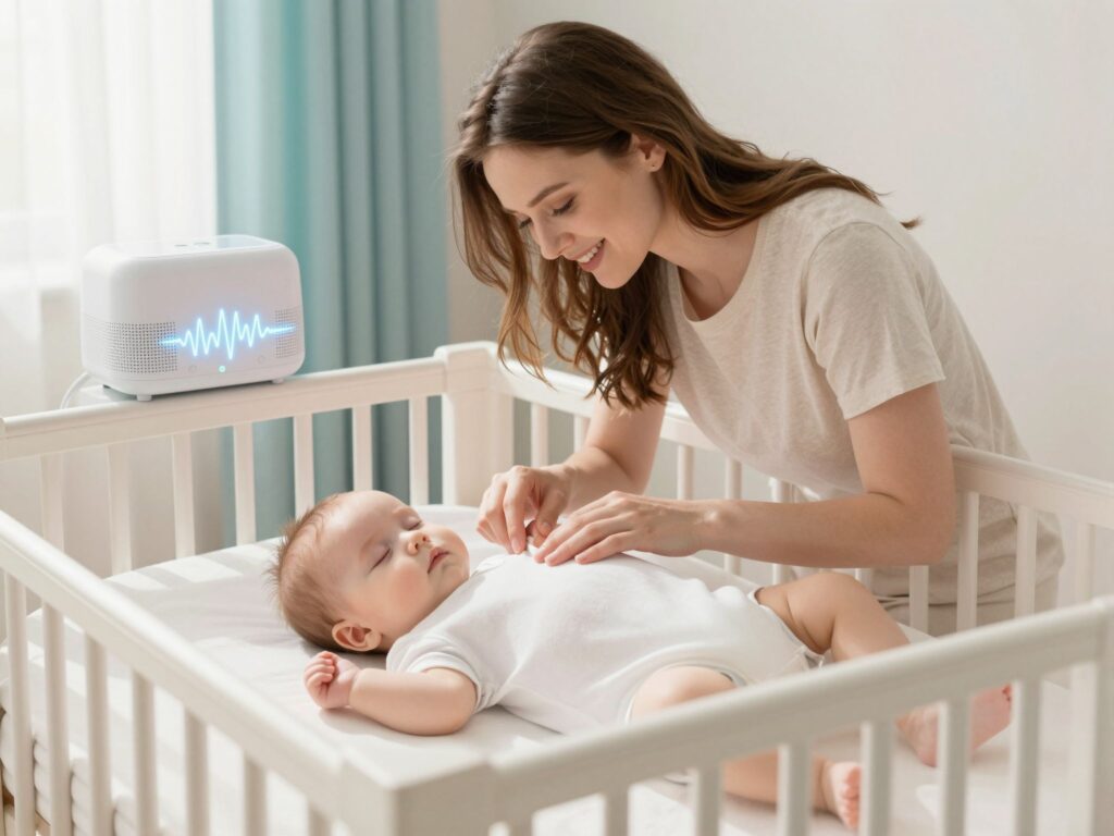 Hogyan működik a fehér zaj? Tudományos magyarázat a babák megnyugtatására