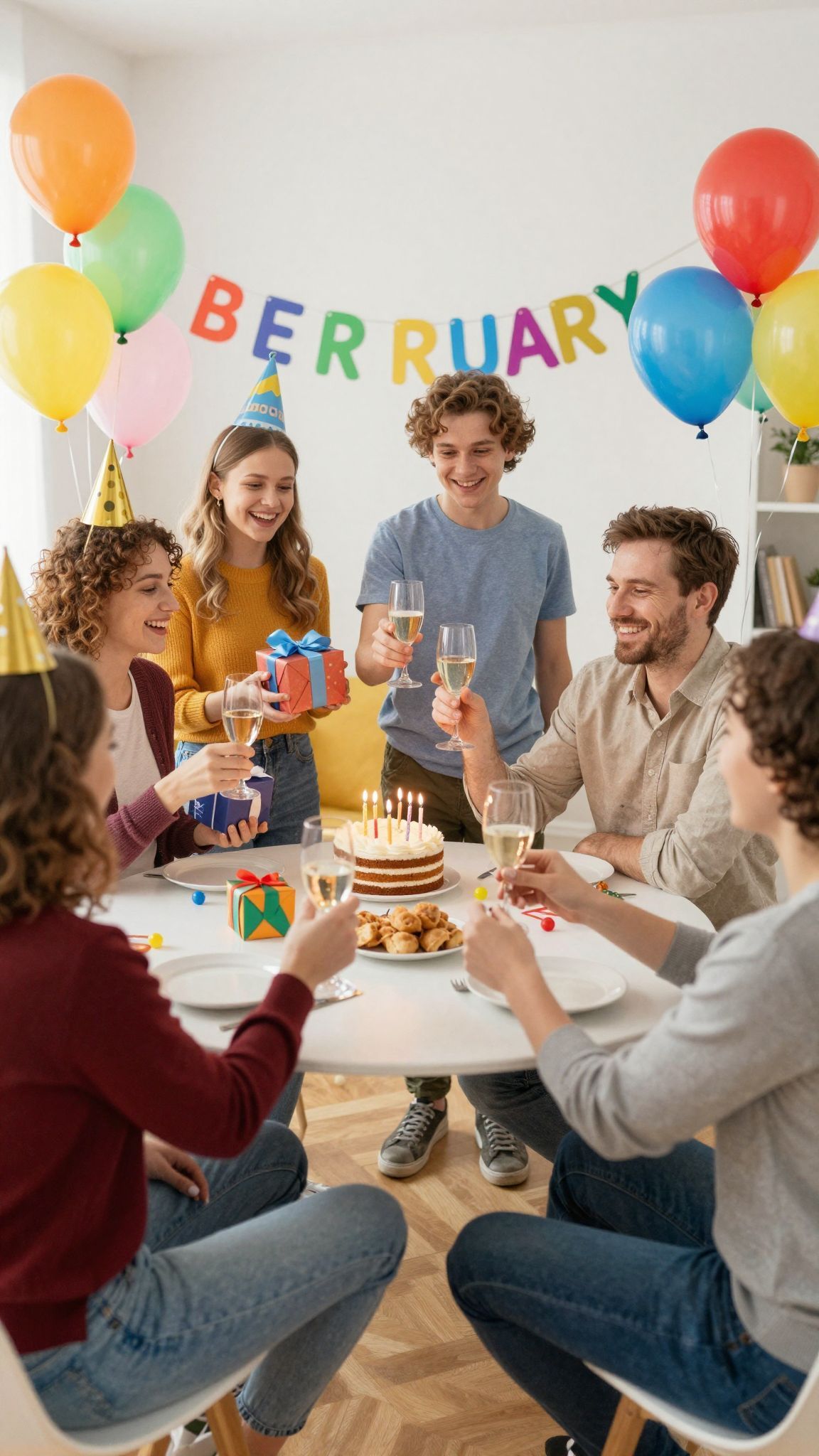Februárban a névnapokat családi összejövetelekkel ünnepeljük.