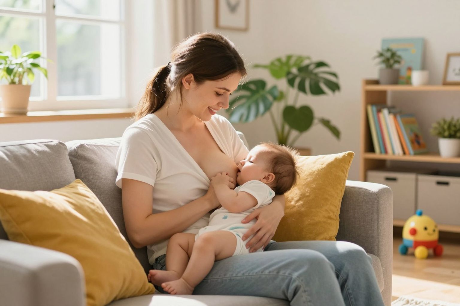 A járvány alatt nőtt a szoptatást elősegítő támogatás.