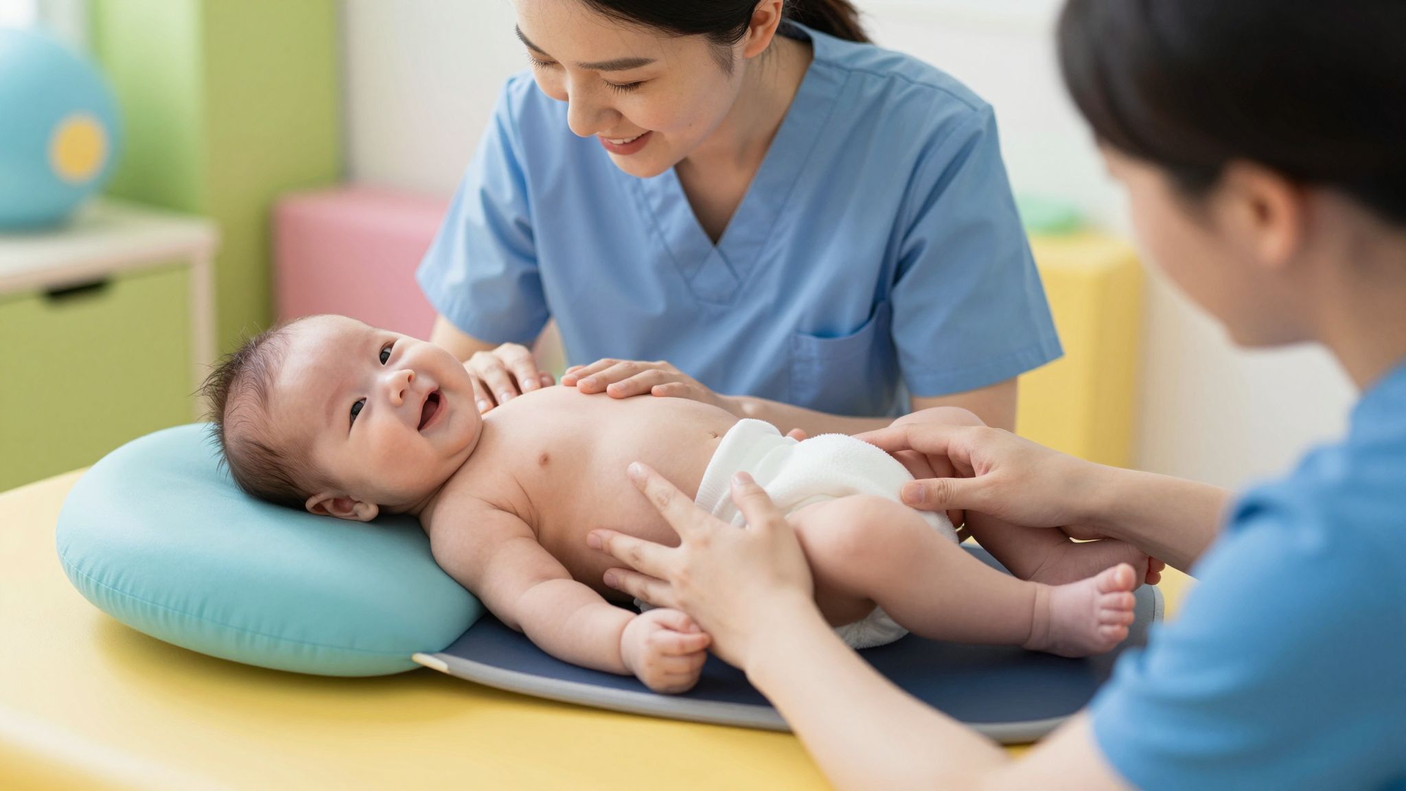 A hordozóeszközök helyes használata elősegíti a gerinc fejlődését.