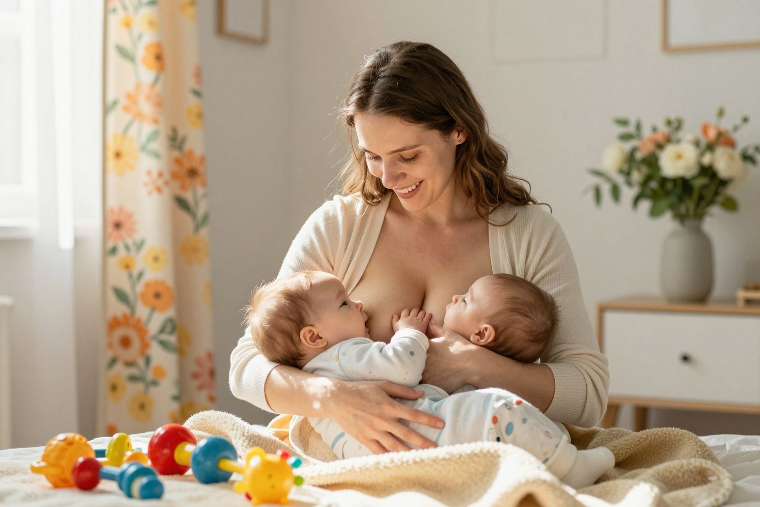 Az anyatej segít a mama immunrendszerének erősítésében.