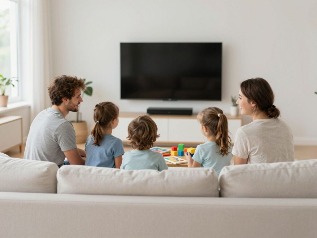 Kapcsold ki a tévét! A folyamatos zaj gátolja a beszédfejlődést és a koncentrációt