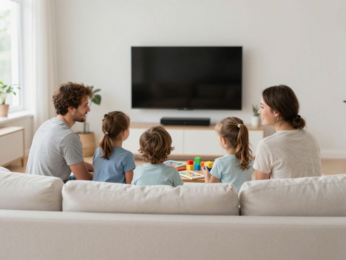 Kapcsold ki a tévét! A folyamatos zaj gátolja a beszédfejlődést és a koncentrációt