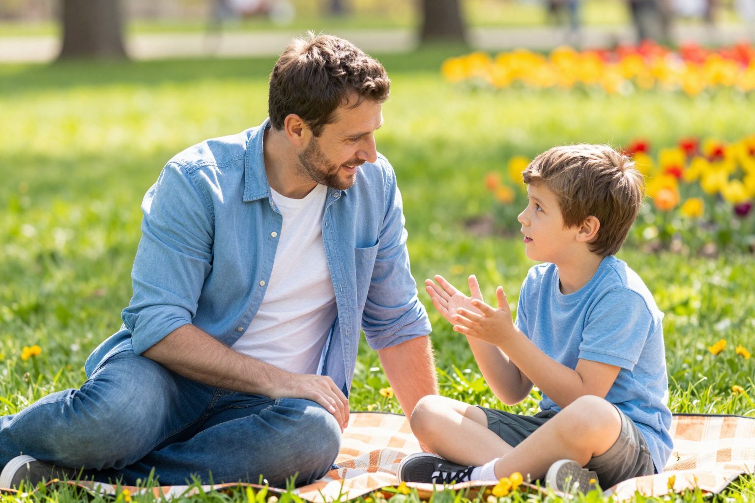A figyelem nagyobb hatással van, mint a szavak.