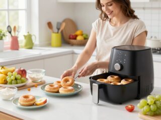 Könnyű és egészséges fánk forrólevegős fritőzben: így készítsd el