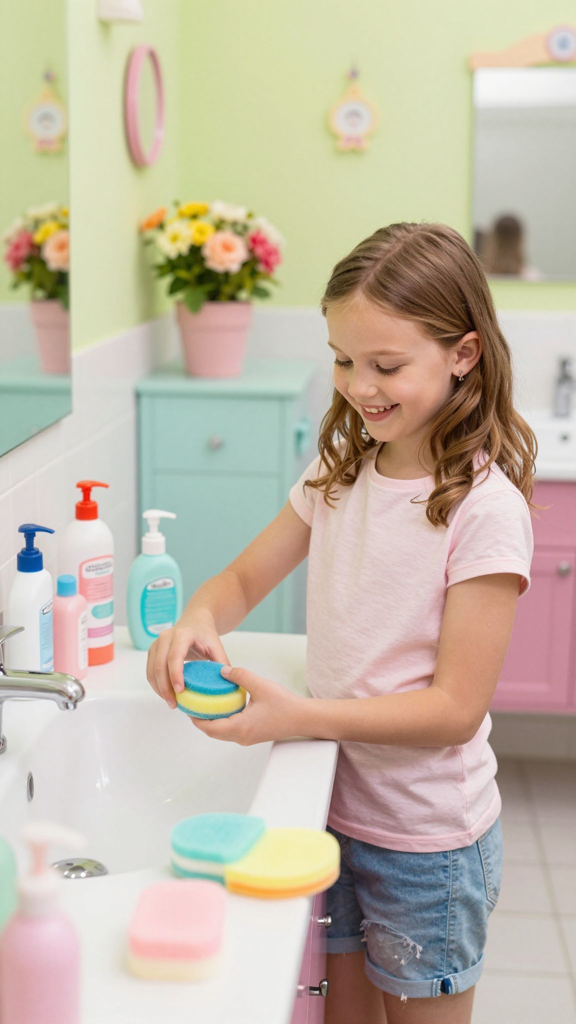 Fontos a kislányoknak a megfelelő intim higiénia tanítása.