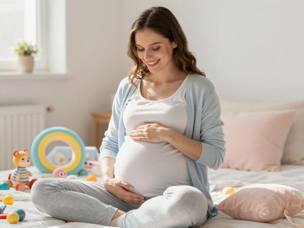 Magzatmozgás a terhesség alatt: mikor kezdődik és mire utal a baba aktivitása?