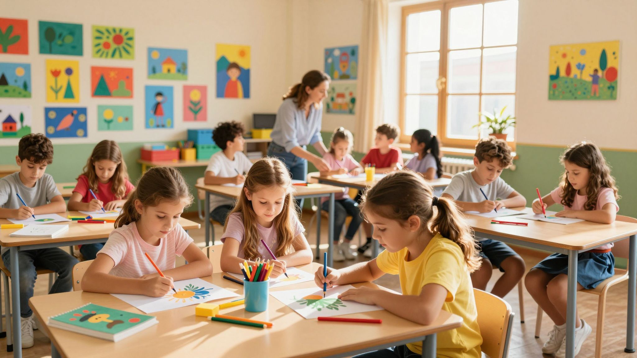 A mediterrán temperamentum élénkebb tanulási környezetet teremt.