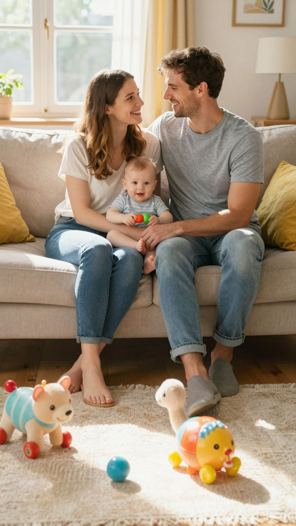 A szülés utáni hormonális változások befolyásolják a kapcsolatot.