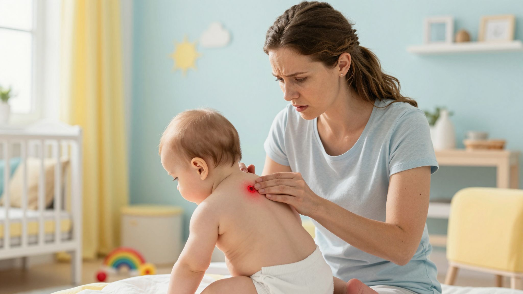 Ha a hemangióma vérzik vagy gyorsan nő, aggódj!