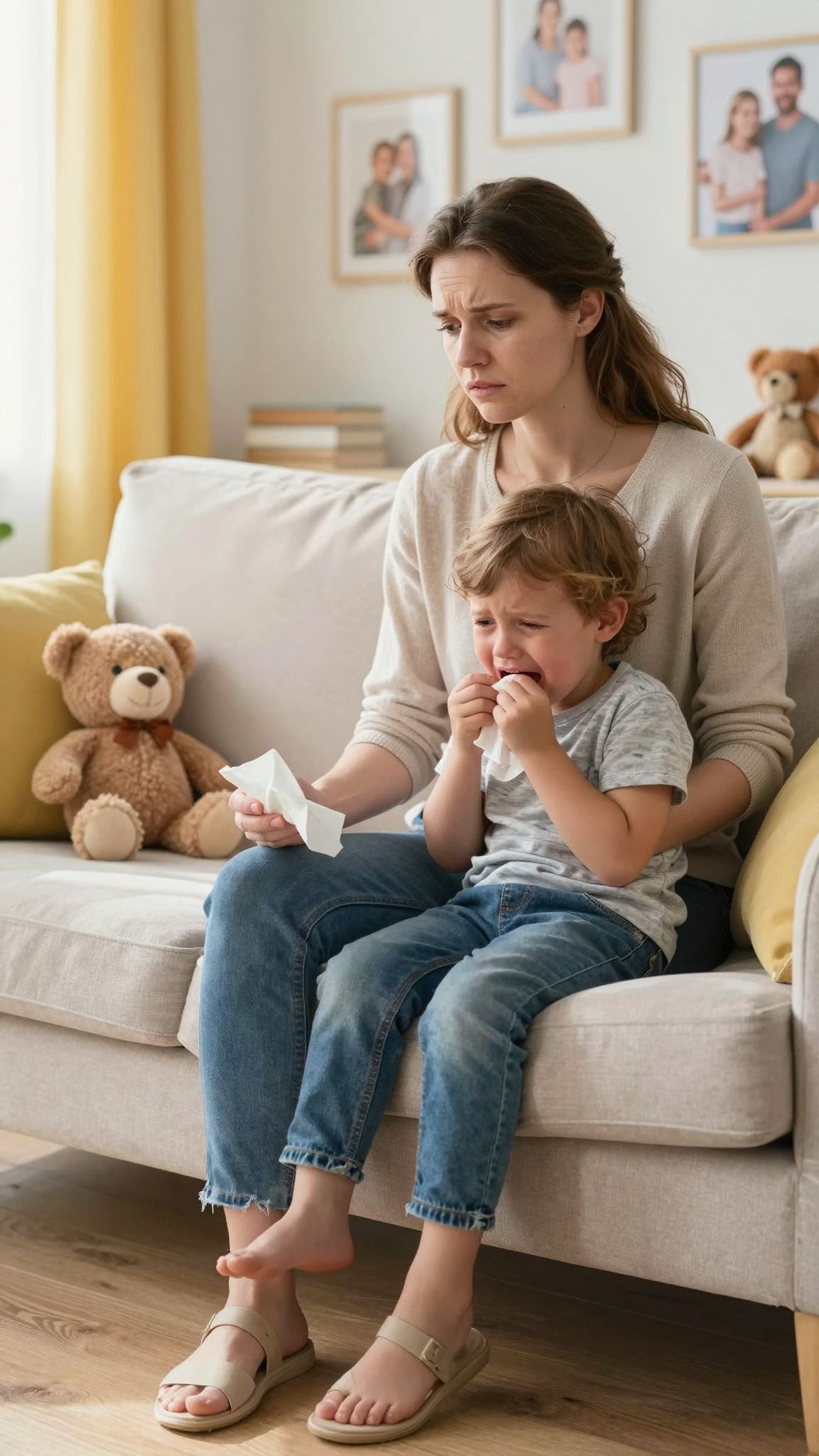A folyamatos sírás jelezheti a baba túlzott stresszét.
