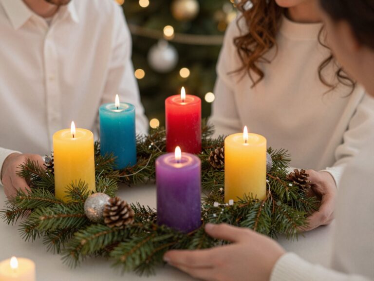 Mit szimbolizálnak a gyertyák az adventi koszorún? A színek és a sorrend titka