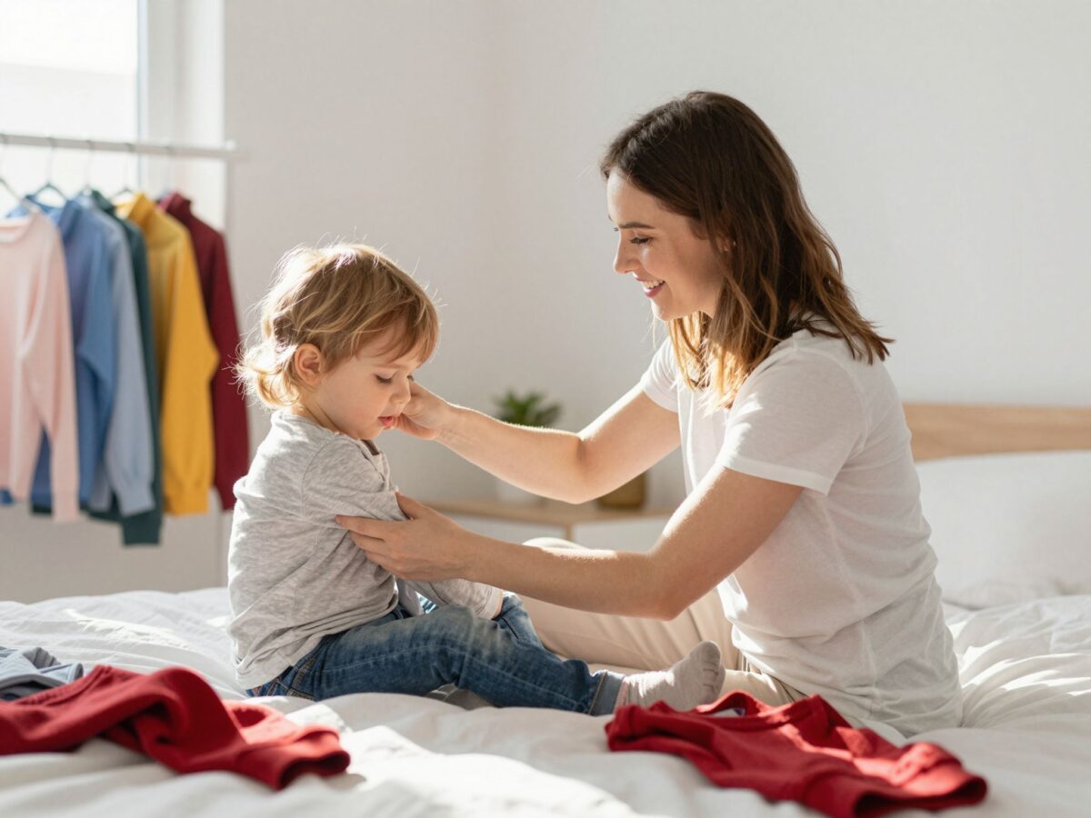 Mit tegyek, ha a gyerek utál öltözködni? Tippek a reggeli drámák ellen