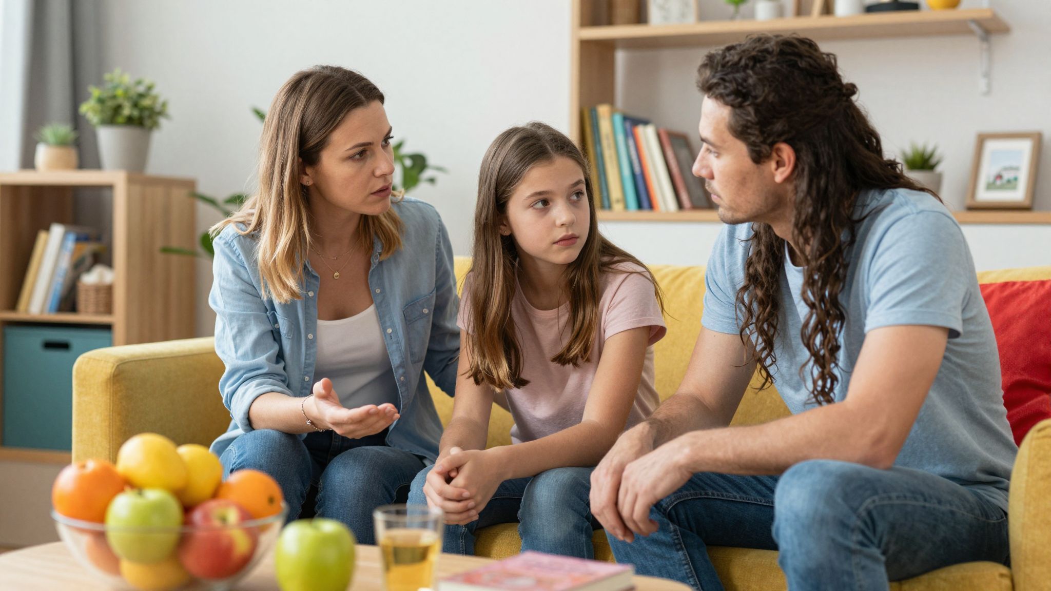Fontos, hogy nyíltan beszéljünk a problémáról a tinédzserrel.