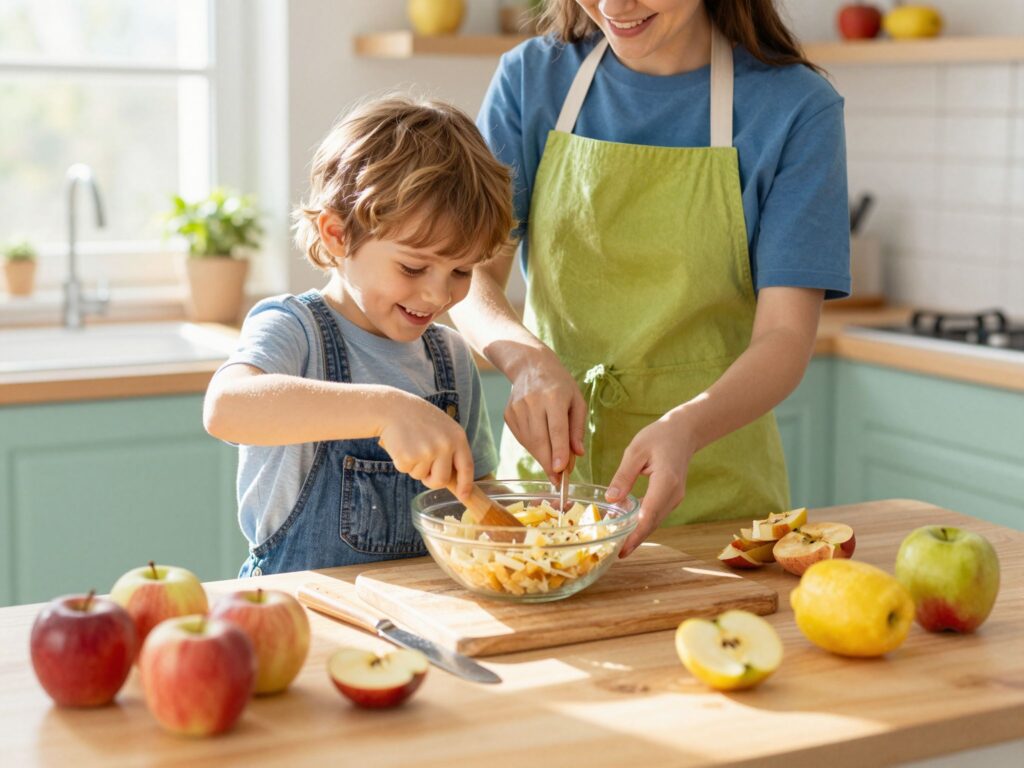 Nincs időd sütni? Ezt a 10 perces almás sütit még a gyerekek is össze tudják dobni