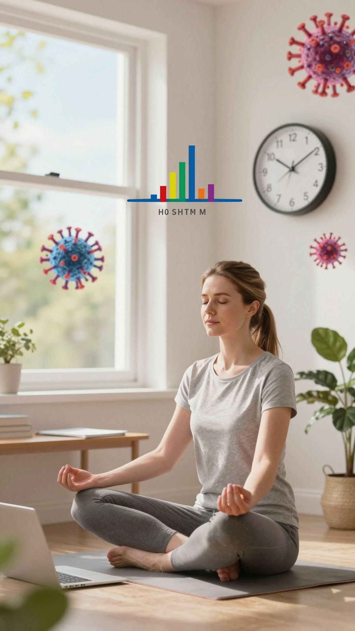 A stressz befolyásolja a belső ritmust és immunválaszt.