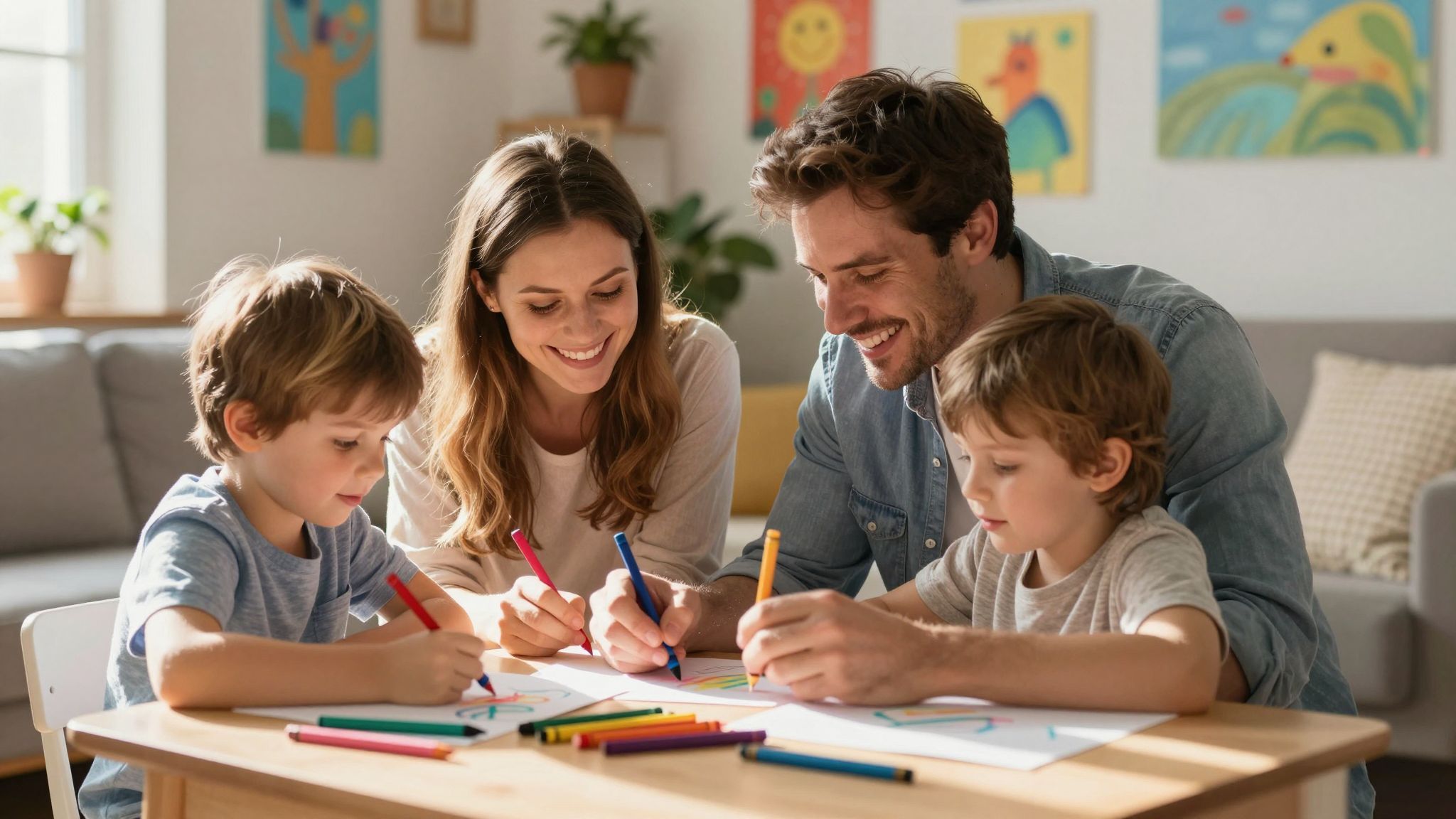 A gyerekek a példát tanulják meg, nem a szavakat.