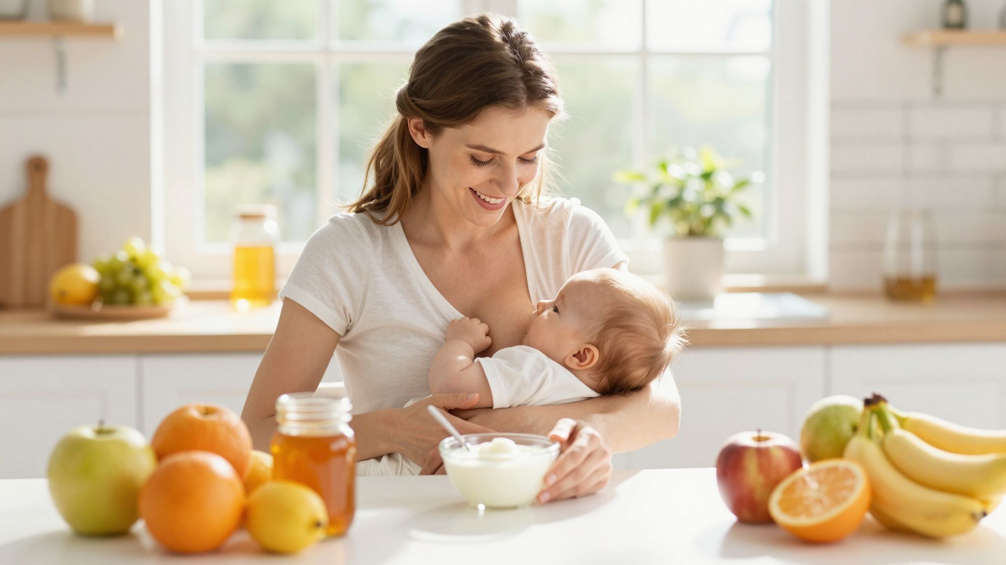 A méz természetes energiaforrás, ajánlott szoptató anyáknak.
