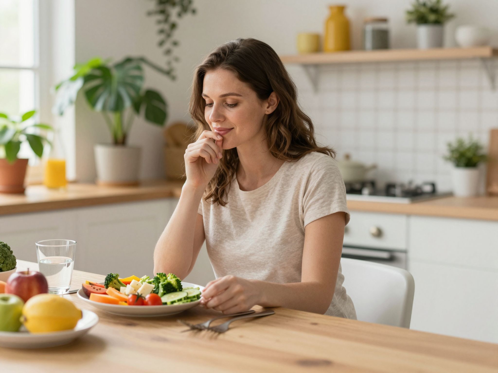 Kis adagok, gyakori étkezések segíthetnek az étvágy növelésében.