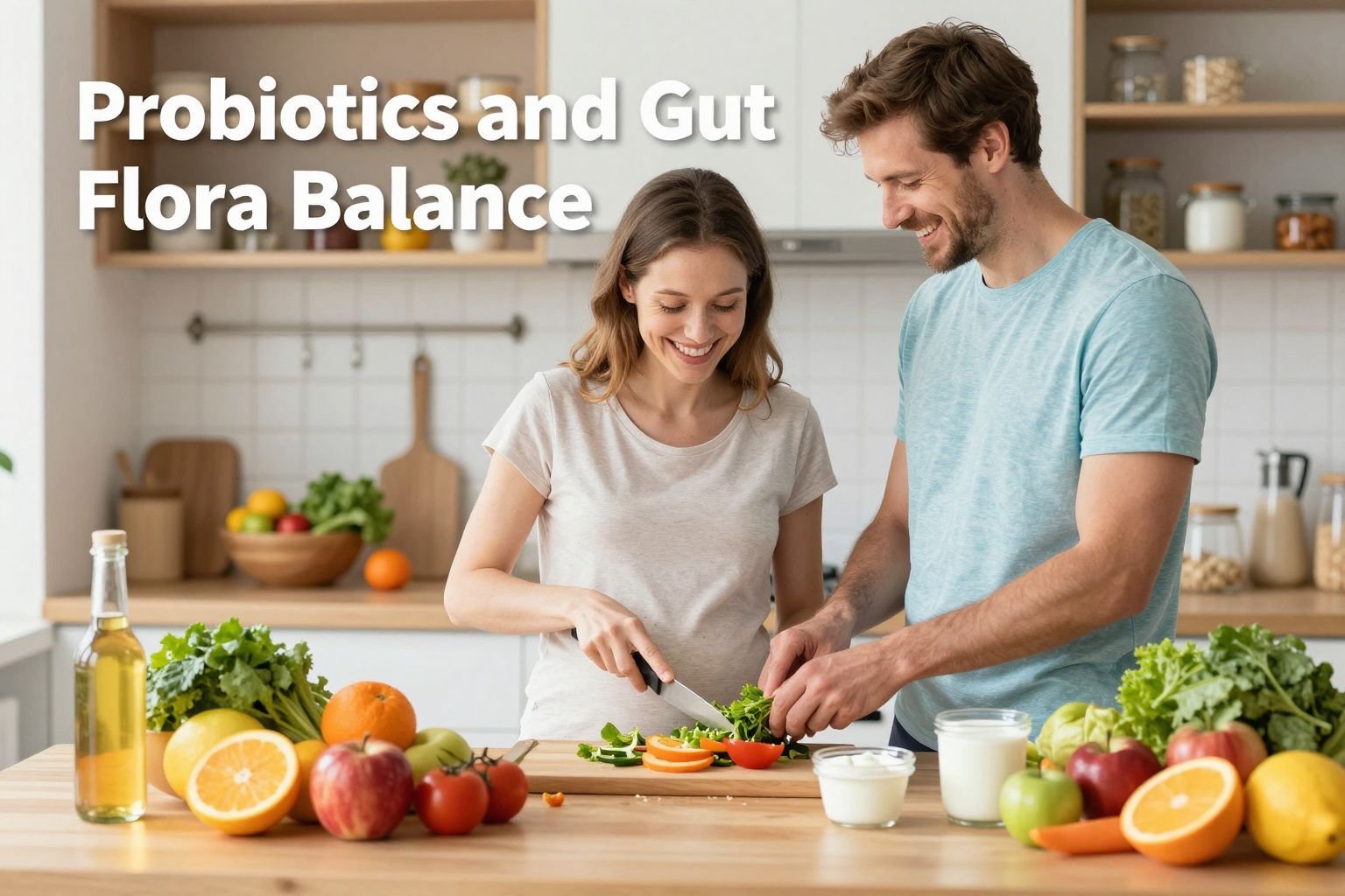 A probiotikumok segítik a bélflóra egyensúlyának fenntartását.