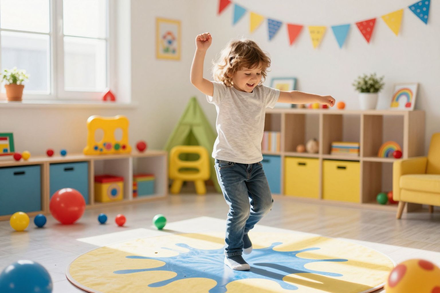 A tánc segít a gyerekek feszültségének oldásában.