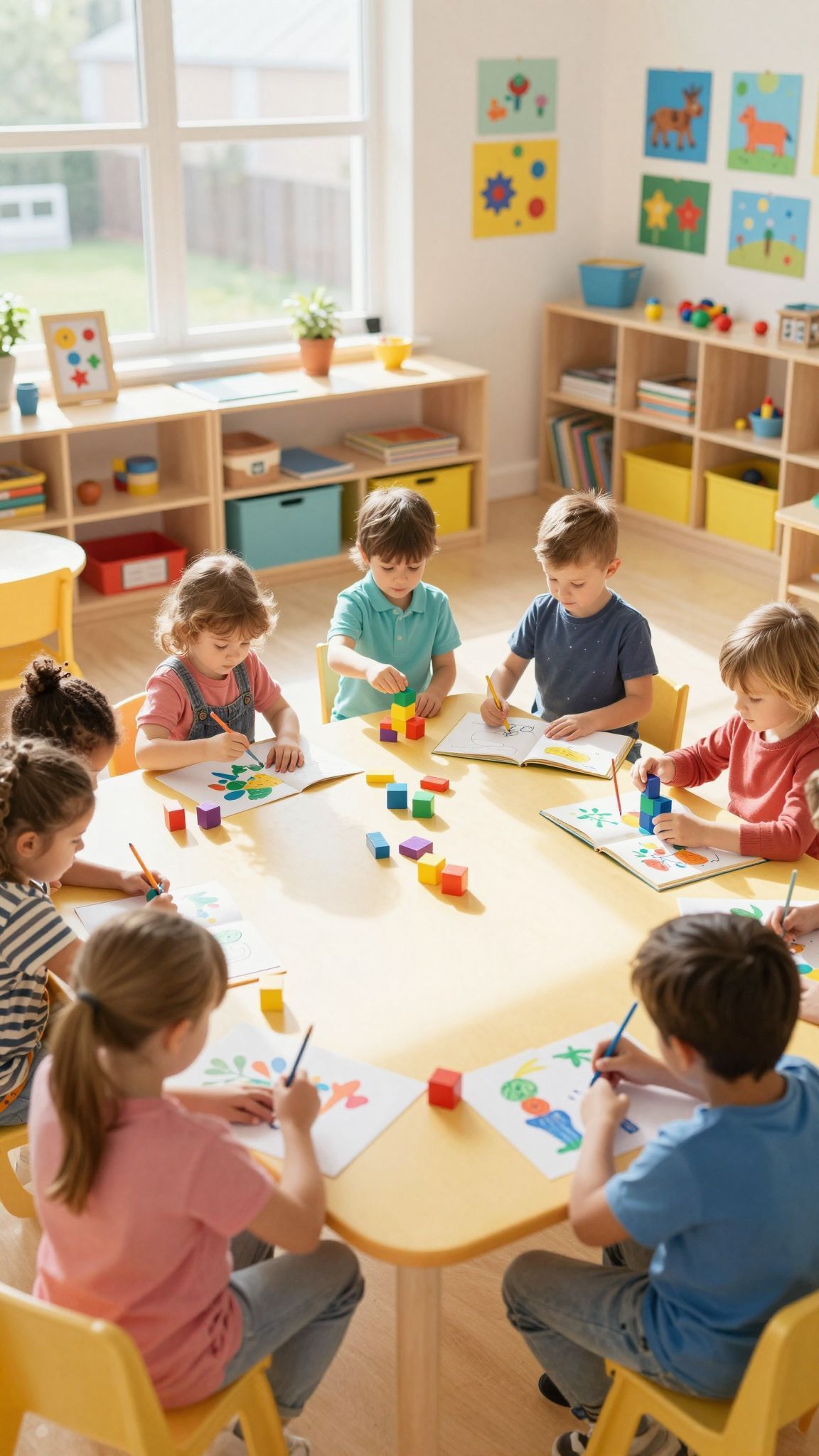 A vegyes csoportok elősegítik a szociális készségek fejlődését.