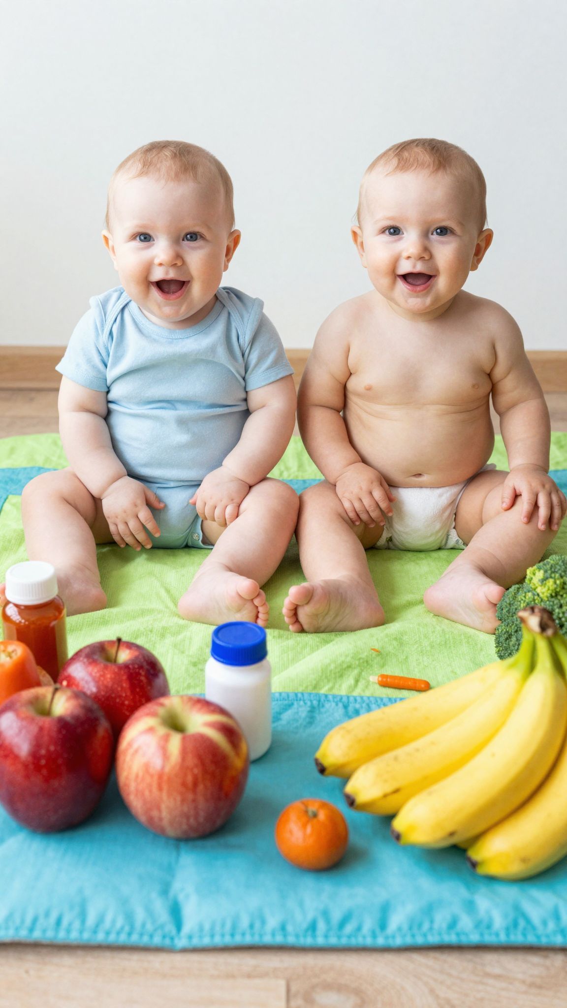 Ikrekkel a táplálkozás és vitaminok duplán fontosak!
