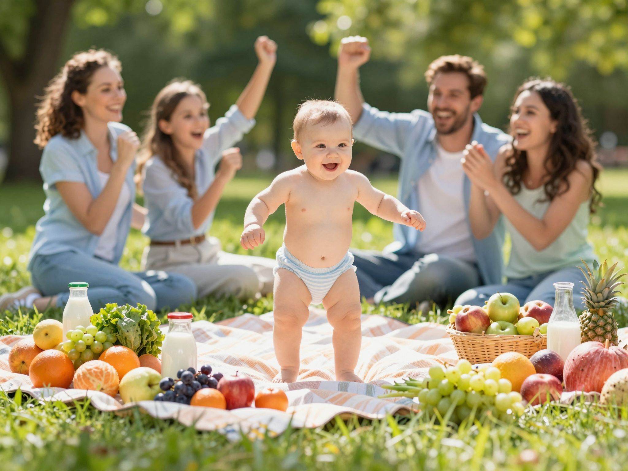 A korai járás folyamatához fontos a megfelelő táplálkozás.
